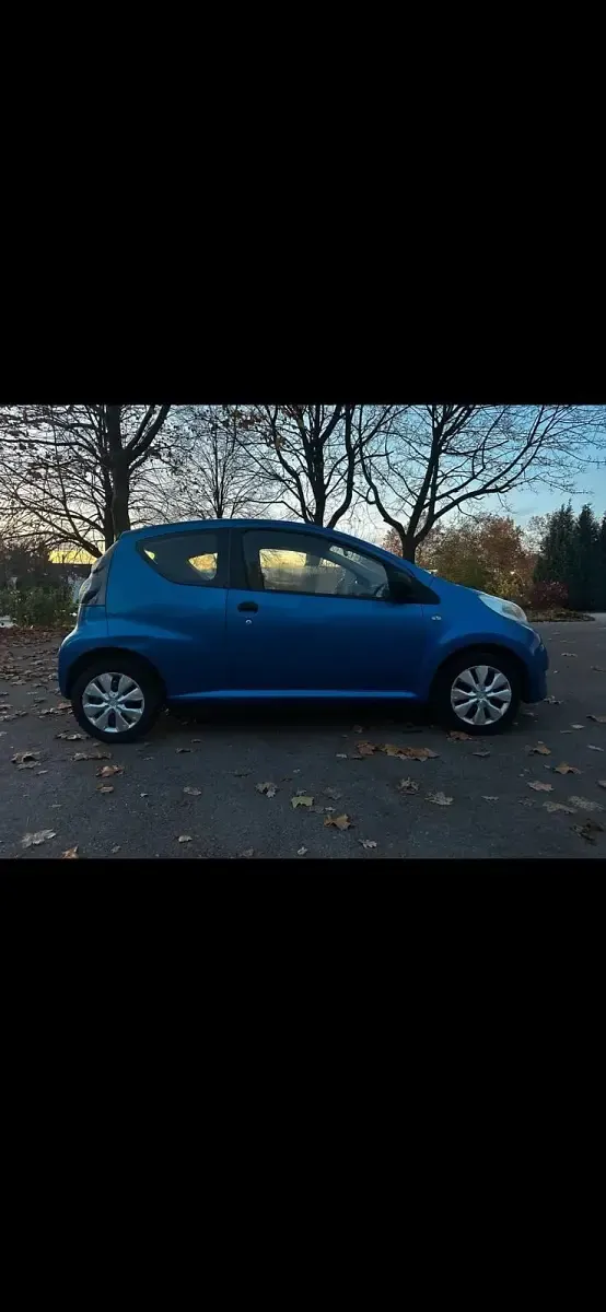 Gebraucht Citroën C1 63 PS (46 kW) 2009 Blau Kleinwagen