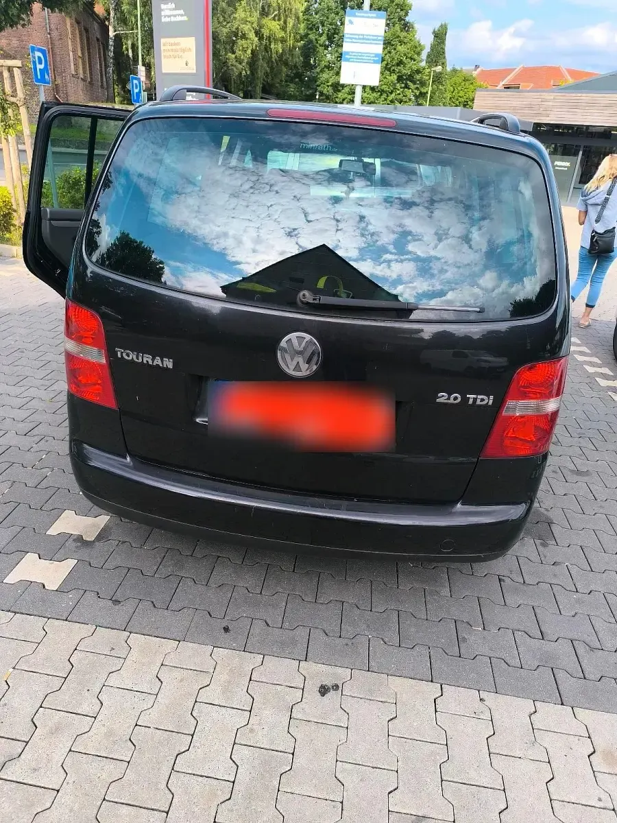 Gebraucht VW Touran 2004 Schwarz Van / Kleinbus