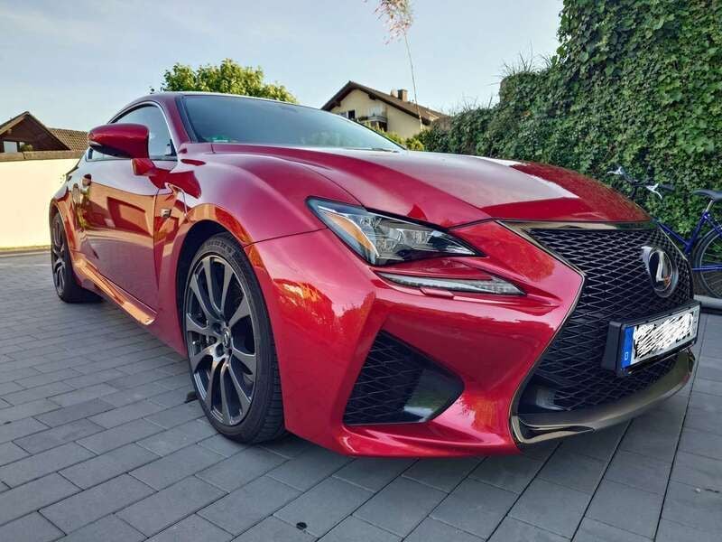 Rot Gebraucht 2015 Lexus RC F PURE Coupé | 79.000 € - Bild 1/4