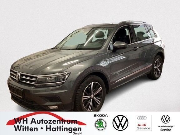 Indiumgrau metallic Gebraucht 2018 VW Tiguan Sound SUV | 19.810 € (Guter Preis) - Bild 1/3