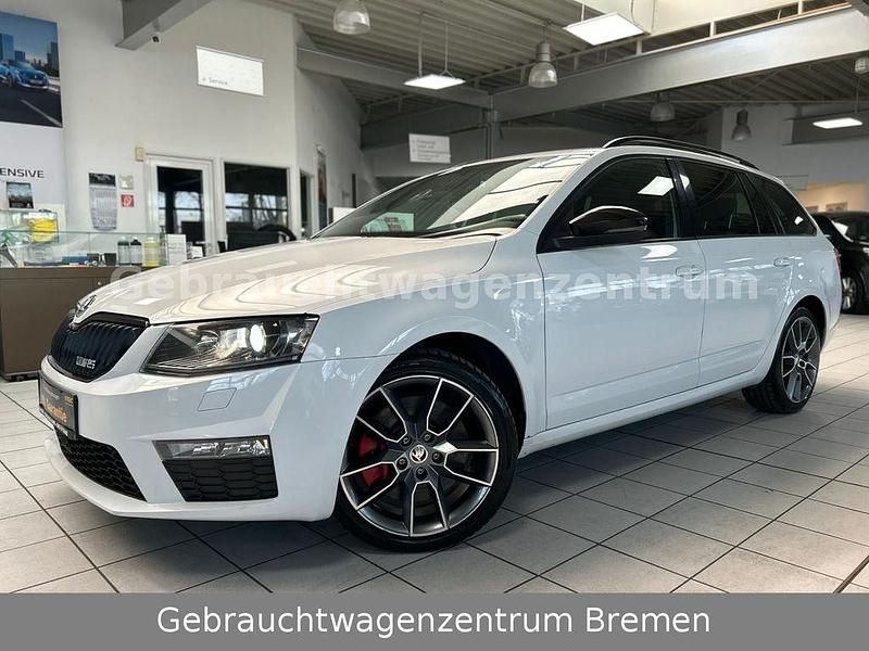 Gebraucht Skoda Octavia RS 184 PS (135 kW) 2015 Weiß Kleinwagen