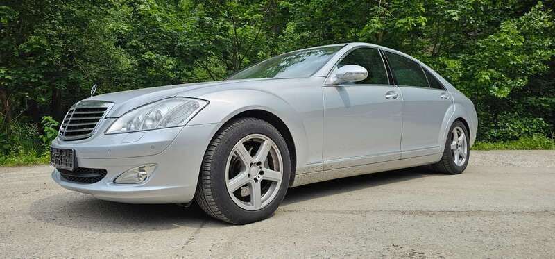 Iridiumsilber metalliclack Gebraucht 2006 Mercedes S320 Limousine | 7.399 € (Superpreis) - Bild 1/4