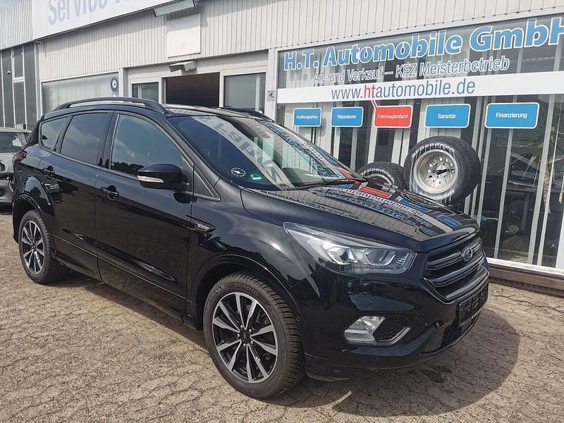 Schwarz Gebraucht 2018 Ford Kuga ST-Line SUV | 14.999 € (Fairer Preis) - Bild 1/4
