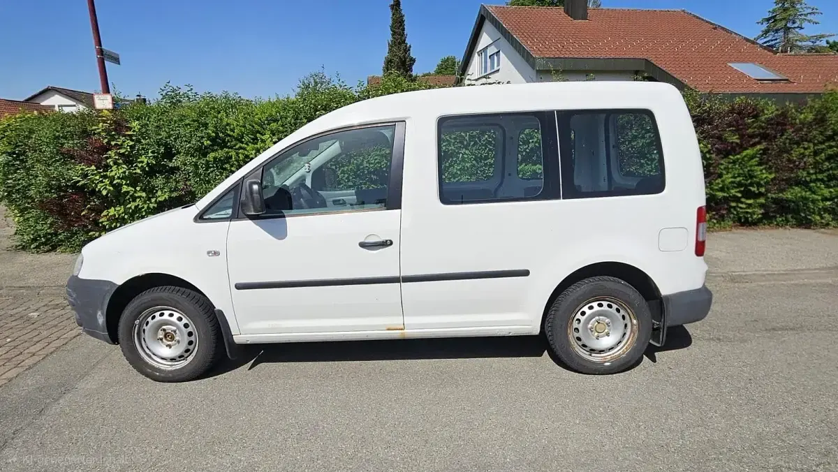 Gebraucht VW Caddy 105 PS (77 kW) 2007 Weiß Van / Kleinbus