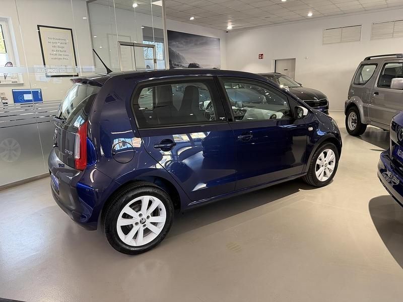 Gebraucht Skoda Citigo 60 PS (44 kW) 2015 Blau metallic Kleinwagen