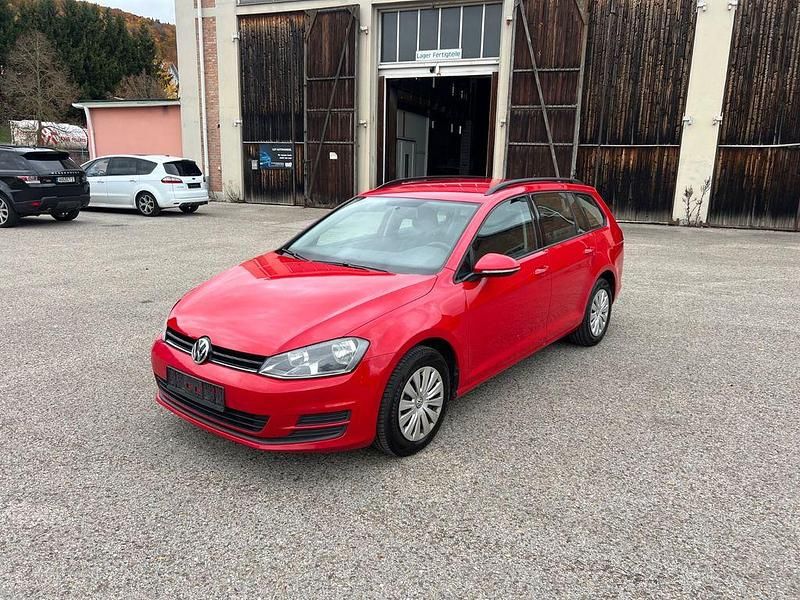 Rot Gebraucht 2013 VW Golf VII Kombi | 4.990 € (Fairer Preis) - Bild 1/4
