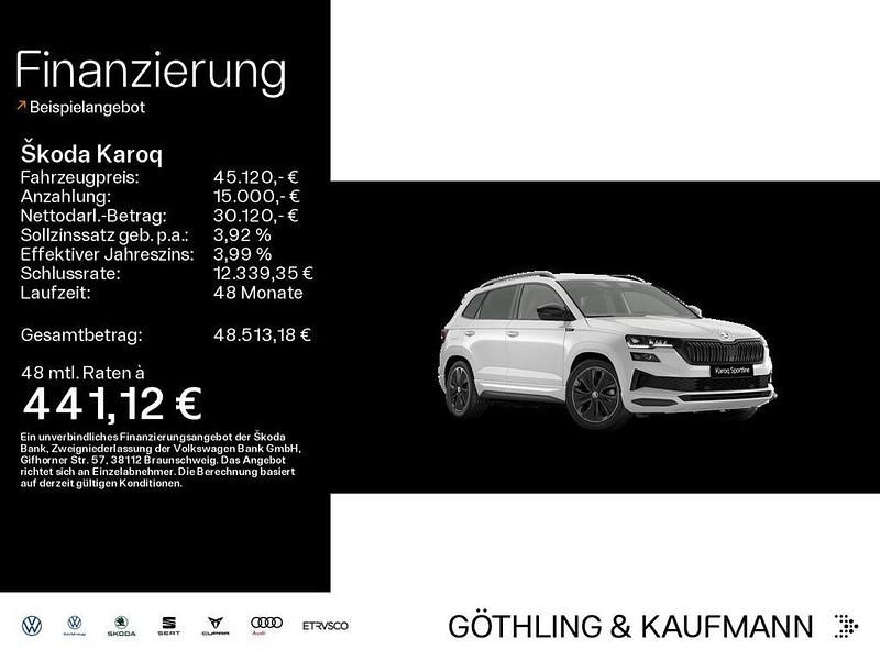Moonweiß perleffekt Neu 2025 Skoda Karoq Comfort SUV | 45.120 € (Etwas zu teuer) - Bild 1/4