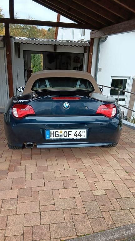 Gebraucht BMW Z4 Sport Line 150 PS (110 kW) 2006 Blau Cabrio