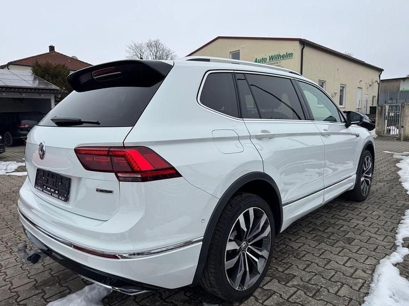 Gebraucht VW Tiguan Allspace R-line 200 PS (147 kW) 2021 Weiß SUV