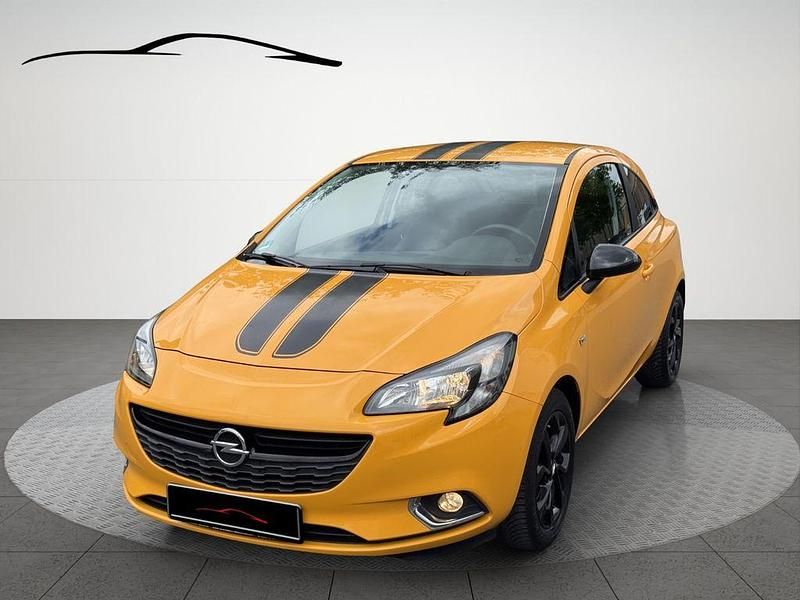 Orange Gebraucht 2016 Opel Corsa Color Edition Limousine | 5.990 € (Superpreis) - Bild 1/4