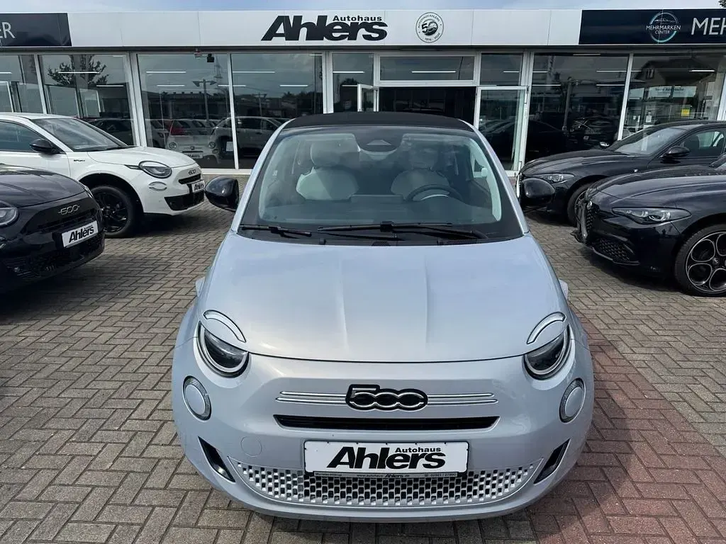 Neu Fiat 500C Icon 65 PS (47 kW) 2026 Blau Cabrio