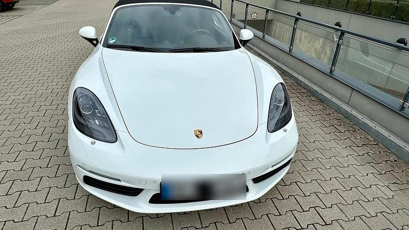 Gebraucht Porsche 718 Boxster 300 PS (220 kW) 2018 Weiß Cabrio
