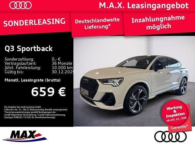 Weiß Neu 2025 Audi Q3 Sportback S-Line SUV | 55.480 € (Guter Preis) - Bild 1/3