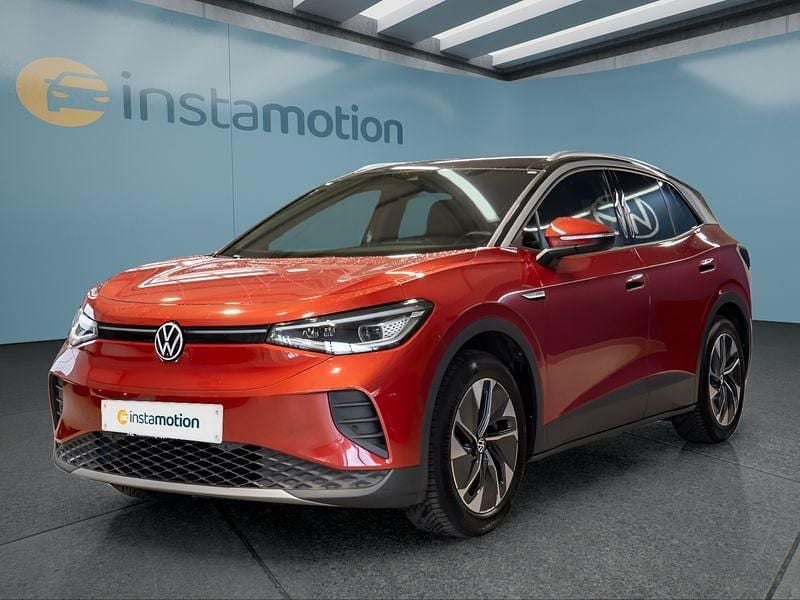 Rot Gebraucht 2022 VW ID.4 Pro SUV | 30.749 € (Fairer Preis) - Bild 1/4