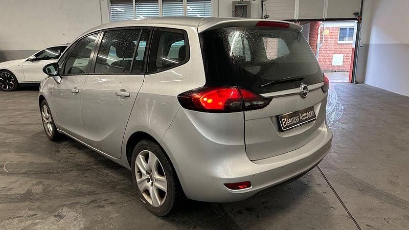 Gebraucht Opel Zafira Tourer Edition 120 PS (88 kW) 2016 Silber Van / Kleinbus