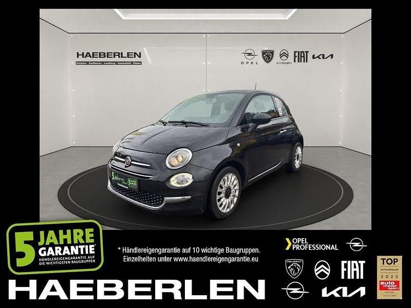 Vesuvio schwarz Gebraucht 2017 Fiat 500 Lounge Kleinwagen | 8.390 € (Fairer Preis) - Bild 1/4