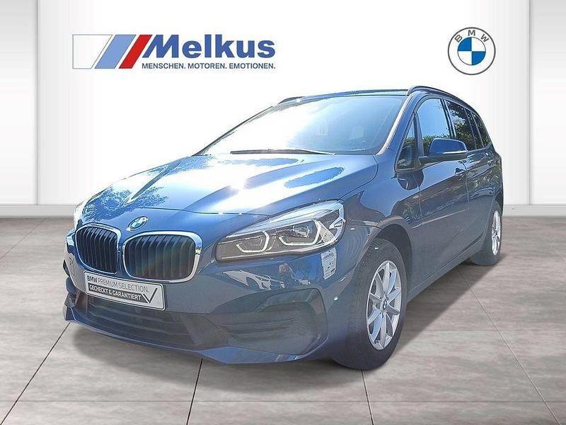 Blau Gebraucht 2021 BMW 216 Gran Tourer Advantage Van / Kleinbus | 21.470 € (Teuer) - Bild 1/4