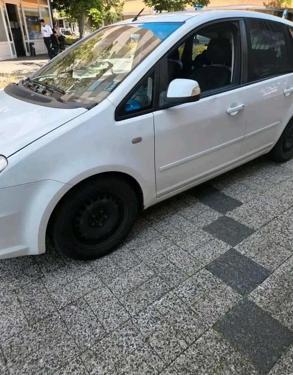 Gebraucht Ford C-MAX Titanium 136 PS (100 kW) 2009 Weiß Van / Kleinbus