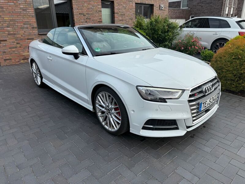 Weiß Gebraucht 2017 Audi S3 Cabriolet Ambiente Cabrio | 31.800 € (Fairer Preis) - Bild 1/4