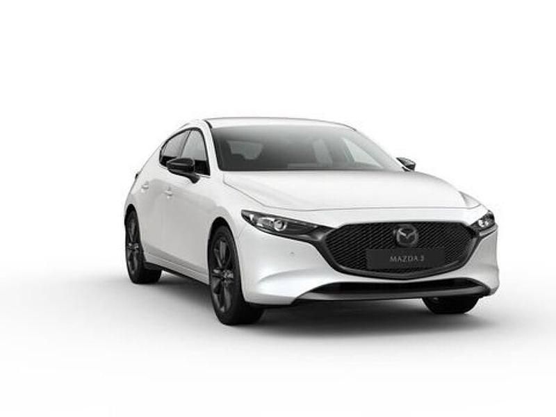 Neu Mazda 3 Homura-Line 140 PS (102 kW) 2025 Snowflake white pearl Limousine