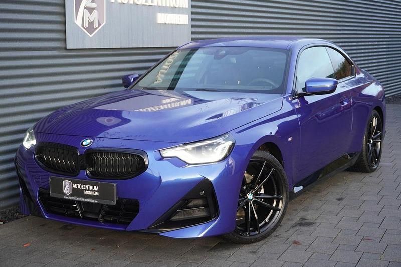 Portimao blau metallic Gebraucht 2024 BMW 220 M Sport Coupé | 39.990 € (Etwas zu teuer) - Bild 1/4