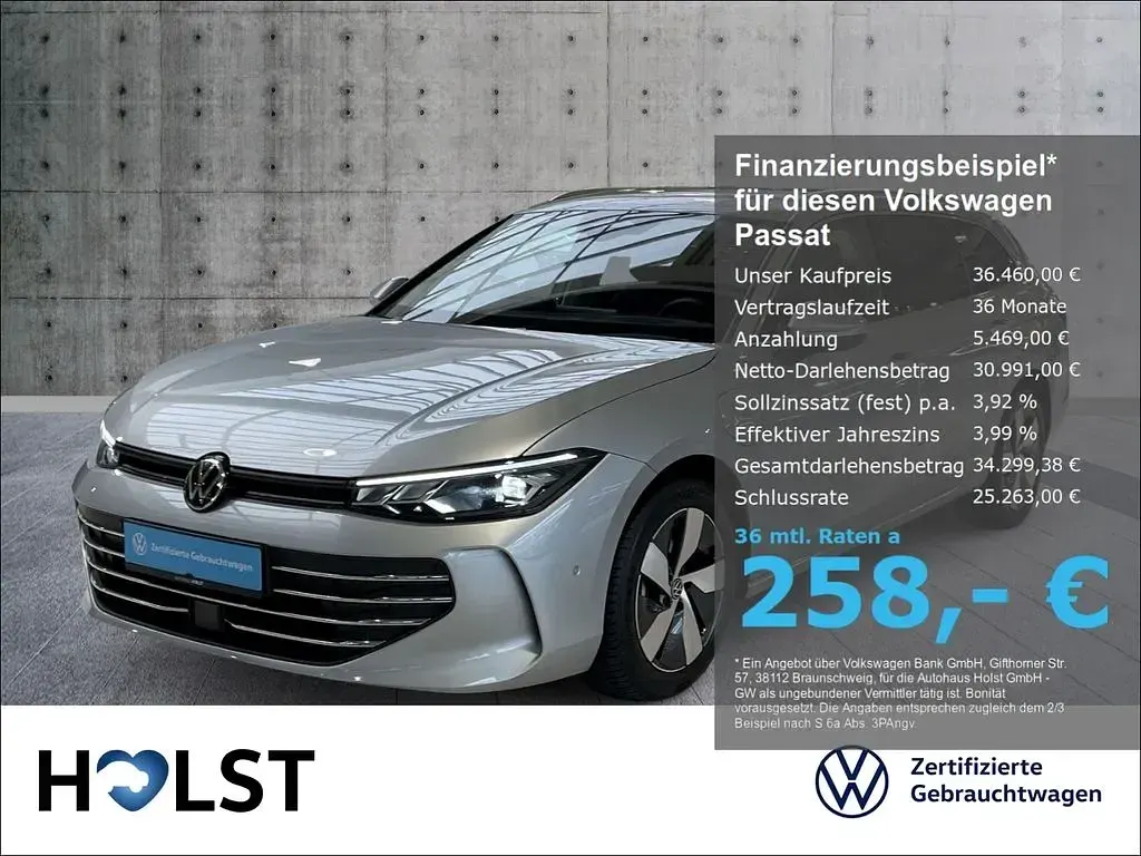 Używany VW Passat Business 150 KM (110 kW) 2025 Kombi