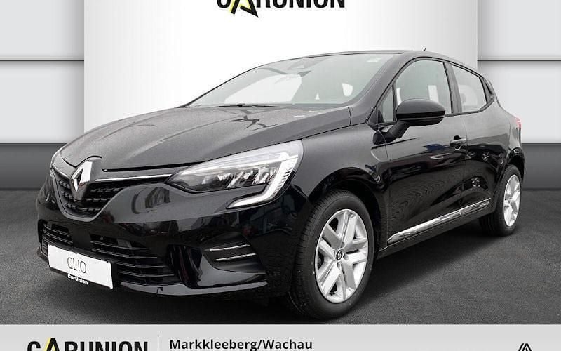 Black pearlschwarz metallic (metallic) Gebraucht 2022 Renault Clio V Zen Limousine | 12.995 € (Superpreis) - Bild 1/4