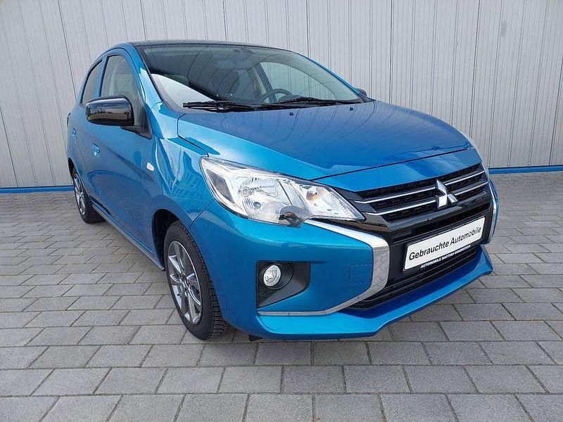 Gebraucht Mitsubishi Space Star 71 PS (52 kW) 2022 Blau Kleinwagen