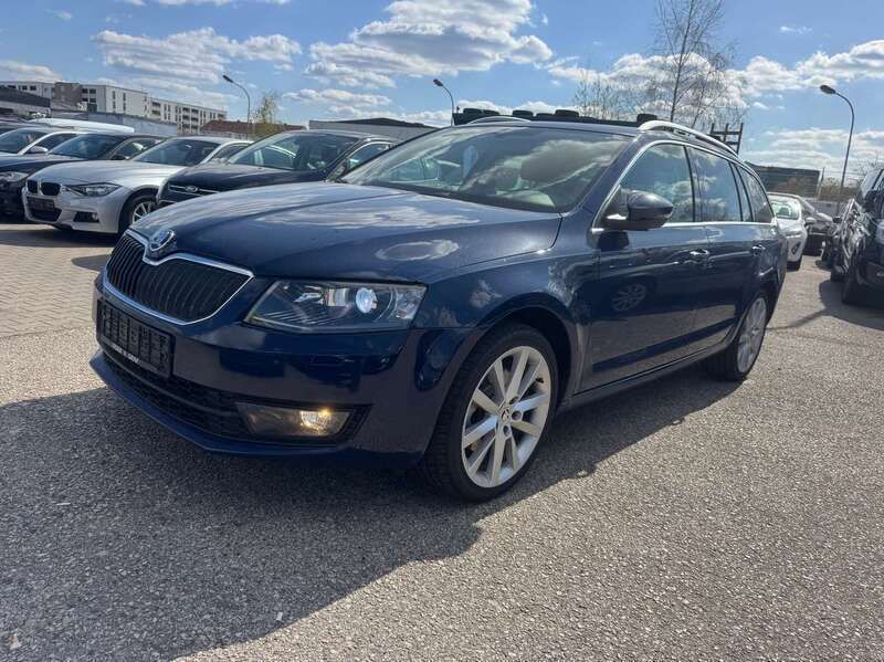 Pacificblau Gebraucht 2015 Skoda Octavia Style Kombi | 8.450 € (Superpreis) - Bild 1/4