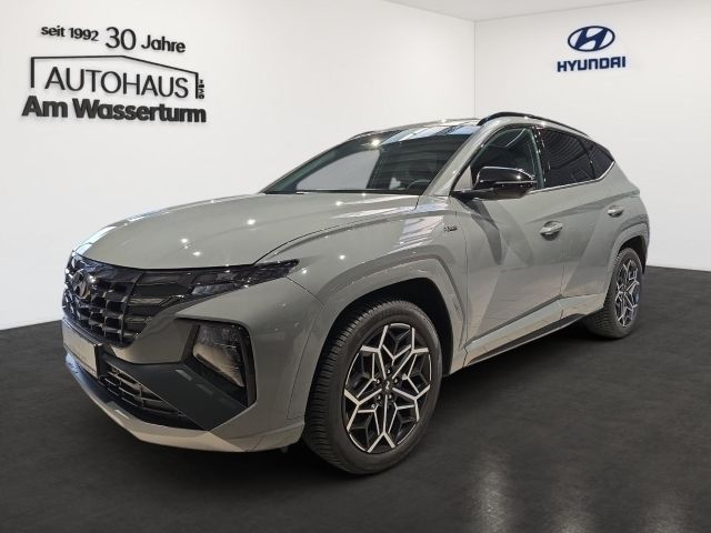 Shadow grey / sol Gebraucht 2023 Hyundai Tucson N Line SUV | 35.999 € (Teuer) - Bild 1/4