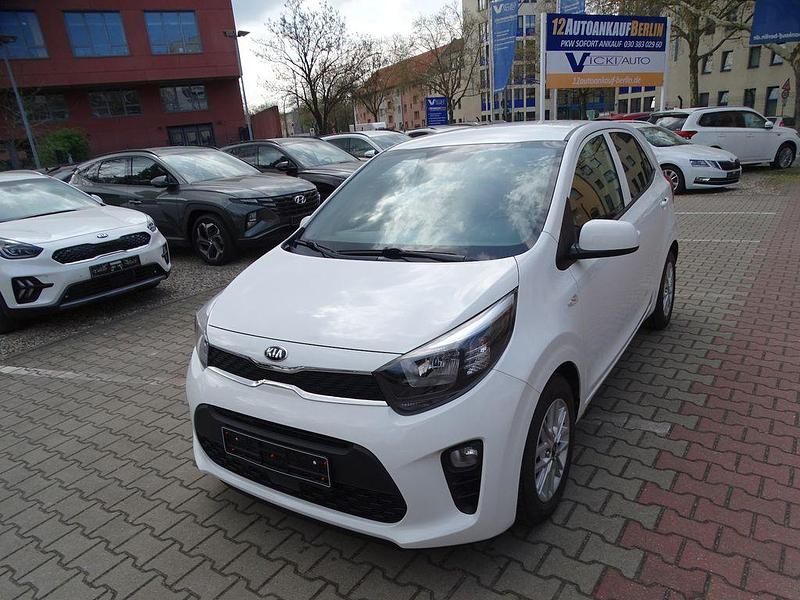 Weiß Gebraucht 2021 Kia Picanto DREAM-TEAM Edition Kleinwagen | 9.000 € (Fairer Preis) - Bild 1/4
