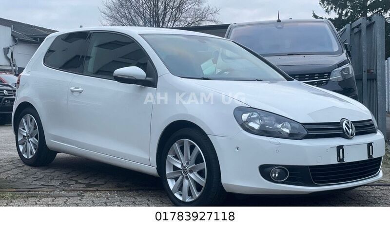 Weiß Gebraucht 2009 VW Golf VI Highline Coupé | 8.400 € (Teuer) - Bild 1/4