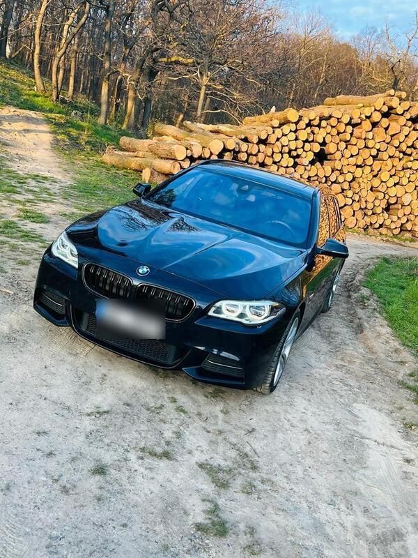Schwarz Gebraucht 2017 BMW 530 M Sport Kombi | 18.000 € (Superpreis) - Bild 1/4