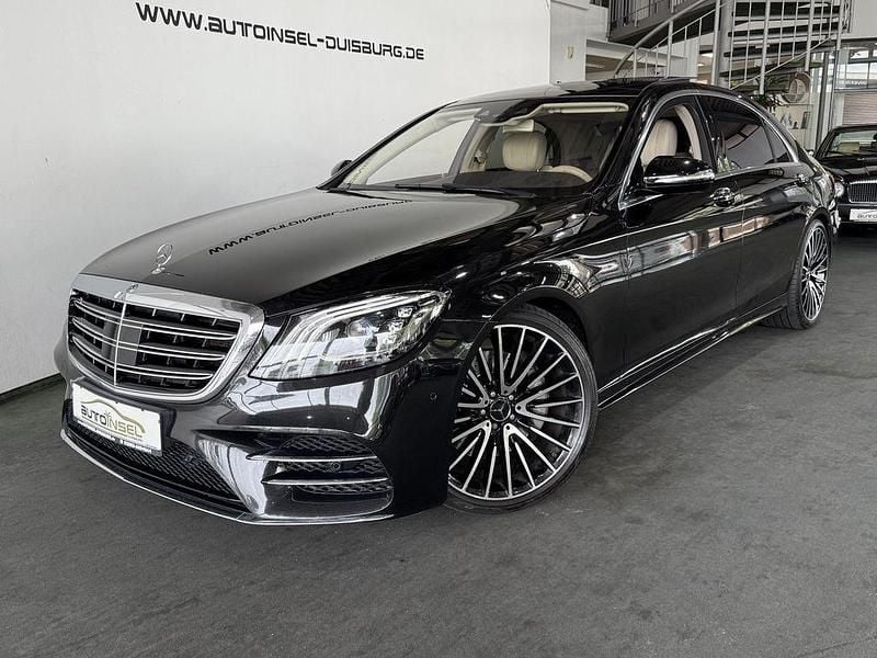 Schwarz Gebraucht 2018 Mercedes S560 AMG Limousine | 44.850 € (Superpreis) - Bild 1/4
