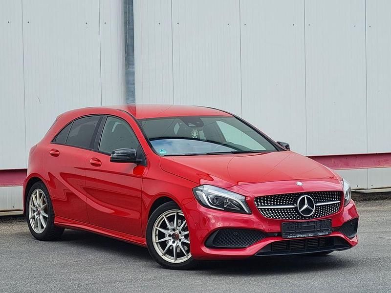 Rot Gebraucht 2015 Mercedes A200 AMG line Limousine | 12.999 € (Guter Preis) - Bild 1/4