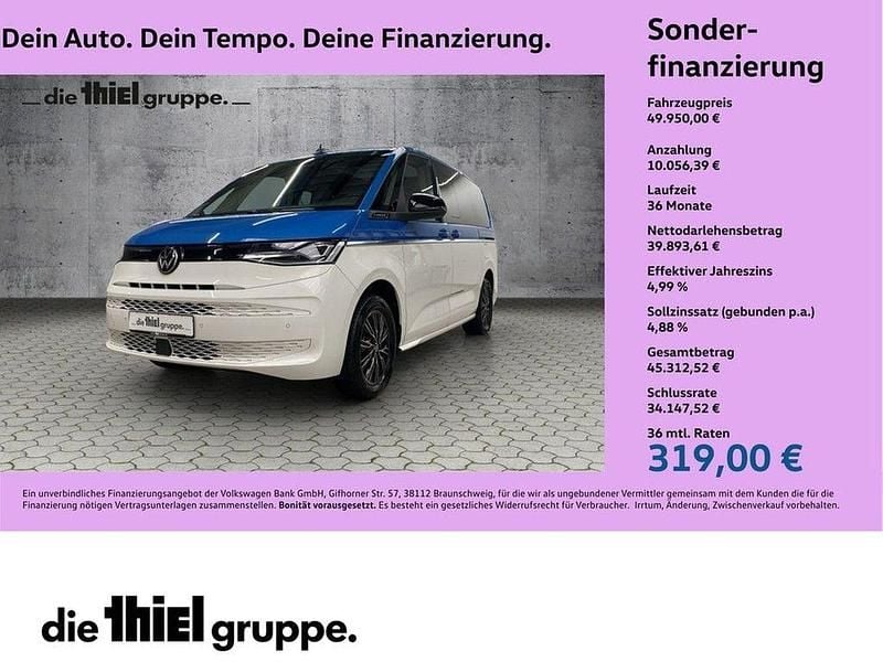 Gebraucht VW Multivan Basis 204 PS (150 kW) 2024 Blau Van