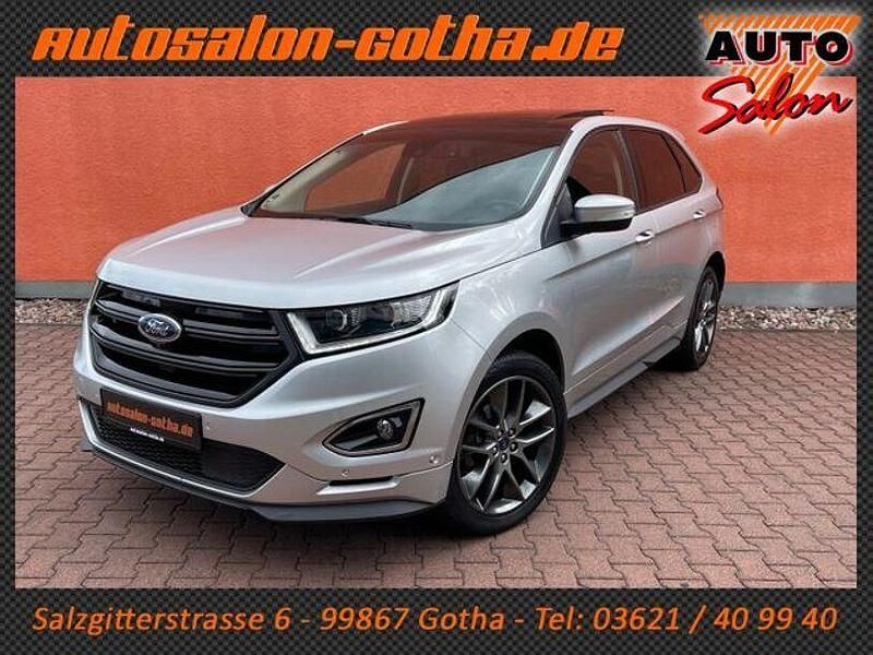 Silber Gebraucht 2017 Ford Edge Sport SUV | 19.890 € (Fairer Preis) - Bild 1/4