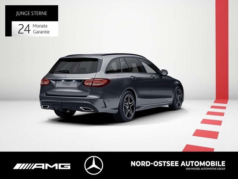 Gebraucht Mercedes C300e Edition 194 PS (142 kW) 2021 Metalliclack selenitgrau Kombi