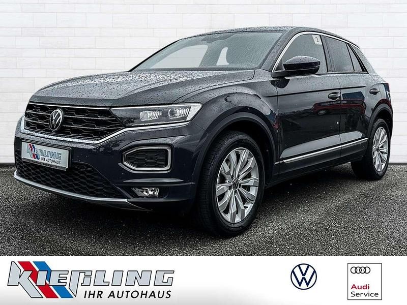 Grau Gebraucht 2021 VW T-Roc Sport SUV | 24.550 € (Fairer Preis) - Bild 1/4