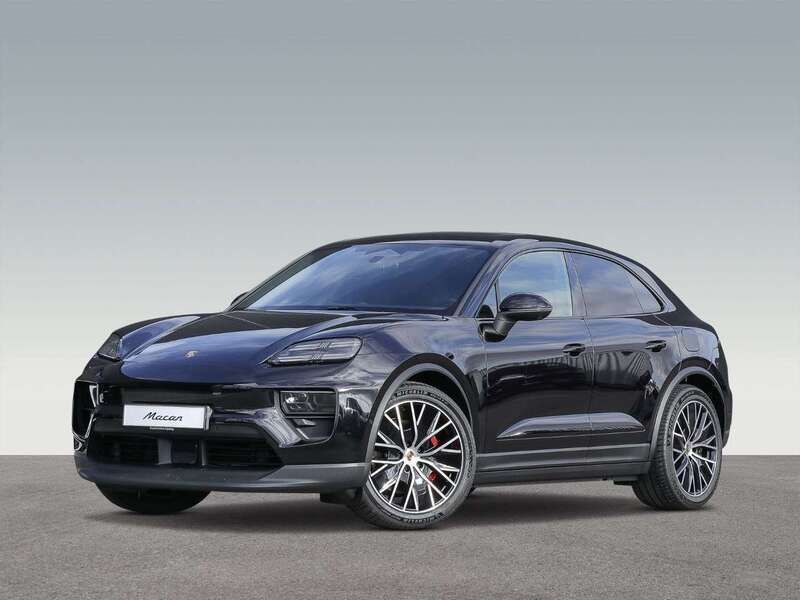 Tiefschwarzmetallic Gebraucht 2025 Porsche Macan SUV | 99.500 € (Superpreis) - Bild 1/4