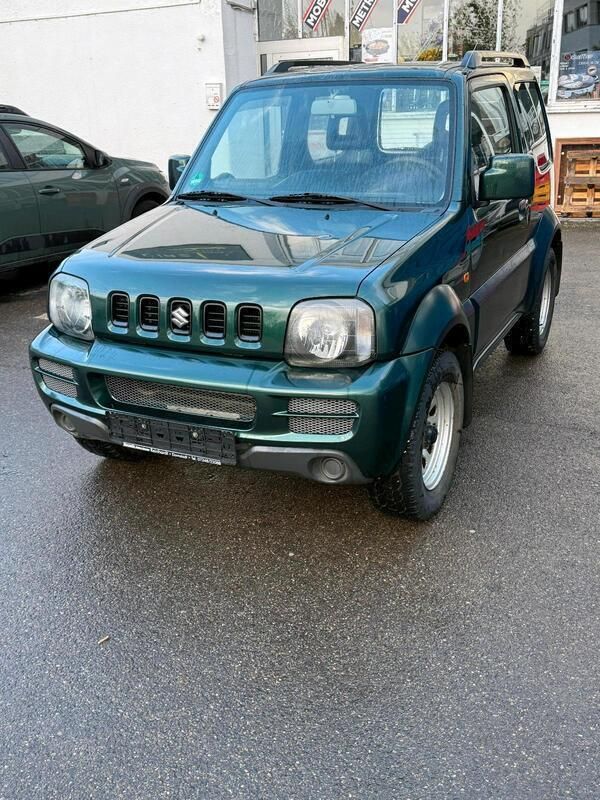Grün Gebraucht 2008 Suzuki Jimny SUV | 6.700 € (Fairer Preis) - Bild 1/4