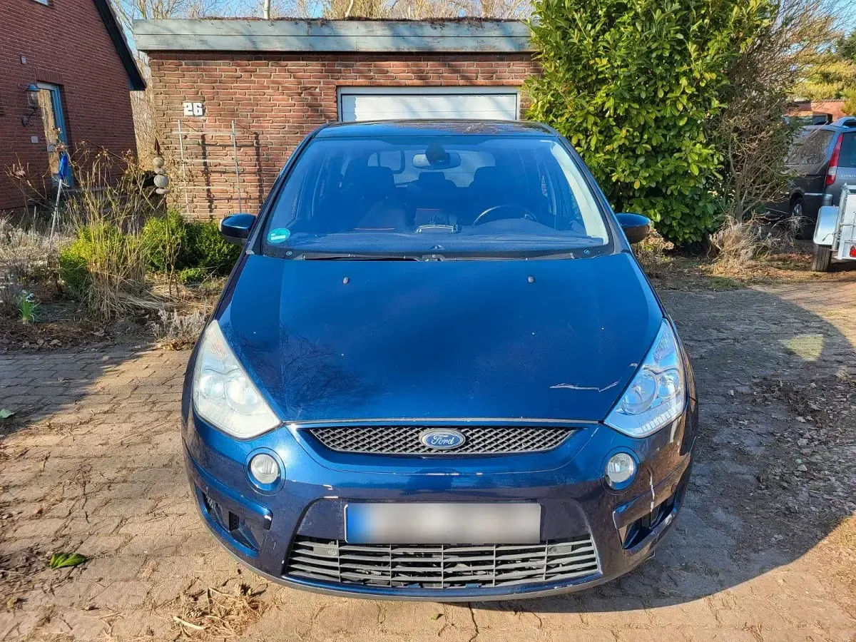 Gebraucht Ford S-MAX Trend 140 PS (102 kW) 2009 Blau Van / Kleinbus
