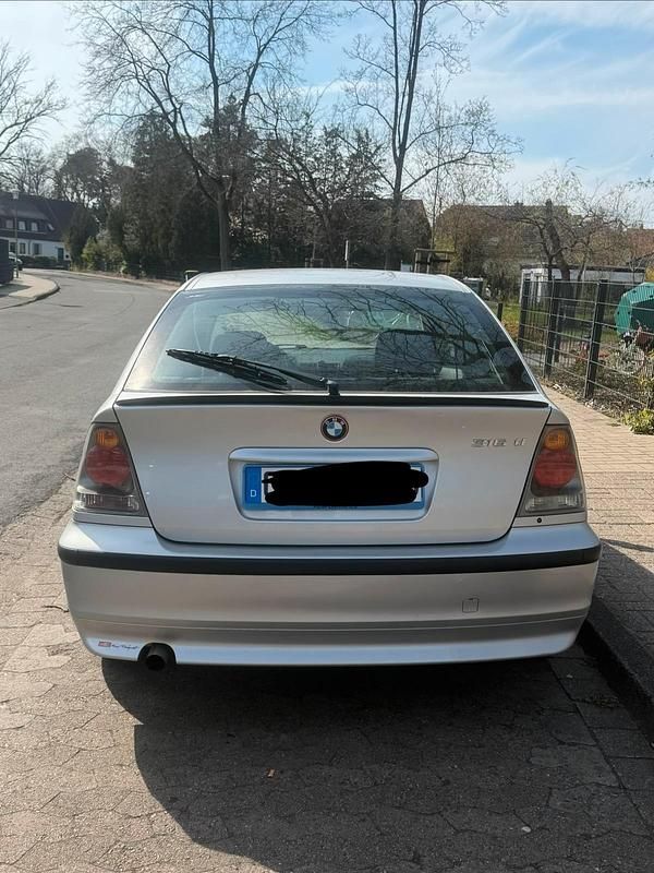 Usado BMW 316 116 HP (85 kW) 2001 Cinzento Coupé