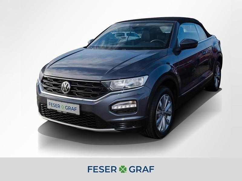 Grau Gebraucht 2020 VW T-Roc Cabriolet Style Cabrio | 23.990 € (Fairer Preis) - Bild 1/4