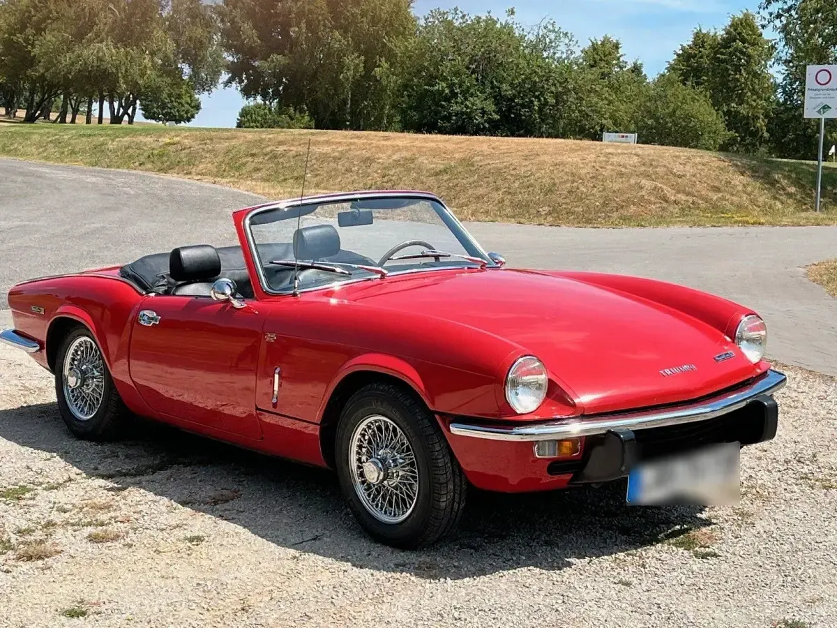 Gebraucht Triumph Spitfire 69 PS (50 kW) 1971 Rot Cabrio