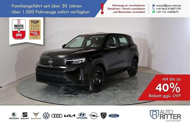Karbon schwarz metallic/schwar Neu 2025 Opel Frontera Edition SUV | 23.190 € (Fairer Preis) - Bild 1/4