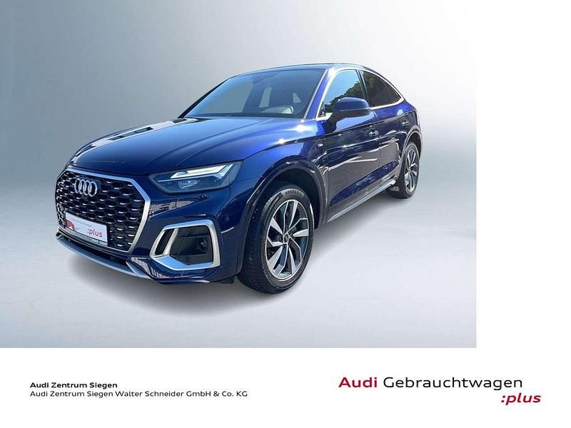 Navarrablau metallic Gebraucht 2022 Audi Q5 S-Line SUV | 40.410 € (Fairer Preis) - Bild 1/4
