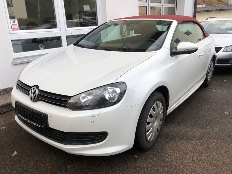 Weiß Gebraucht 2016 VW Golf Cabriolet Cabrio | 7.999 € (Fairer Preis) - Bild 1/4