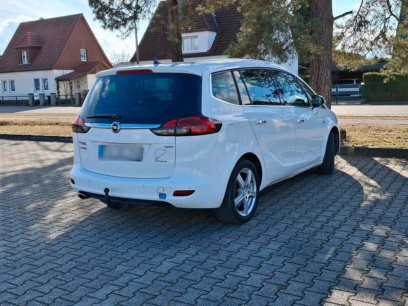 Gebraucht Opel Zafira Tourer 165 PS (121 kW) 2013 Weiß Van / Kleinbus