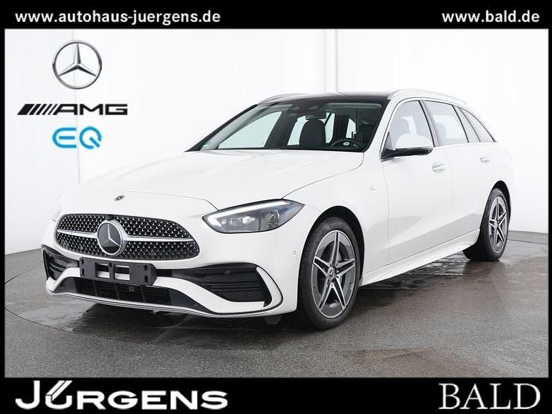 Gebraucht Mercedes C300e AMG 313 PS (230 kW) 2024 Weiss polarweiss Kombi